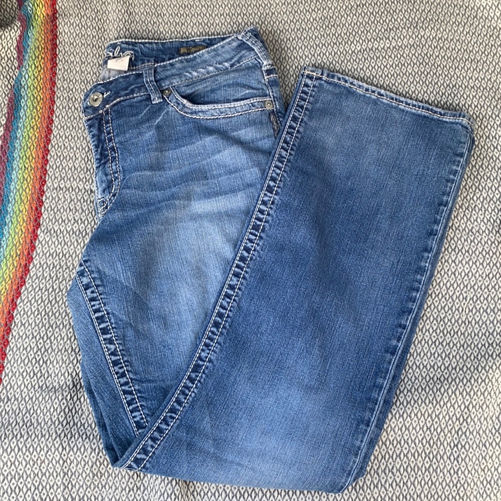 Suki Silver Jeans